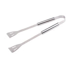 Stainless Steel BBQ Grill Tool Kit 25 PCS Set: Brush, Clip, Fork, Shovel, Knife, Sticks, for Picnic Camping Barbeque Cooking Grilling