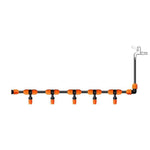 Irrigation Equipment Atomization Spray Nozzle Cooling Spray Head Automatic Watering Device Home Spray System Hanging Orange Single Outlet Atomization