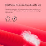 Reflective Vest Zipper Multi-Pocket Safety Vest Traffic Safety Warning Vest 4 Reflective Strips for Sanitation Construction Riding - Fluorescent Red