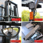 2T All Electric Forklift Lithium Battery Forklift Ride Type Electric Forklift Electric Stacker Loading And Unloading Forklift