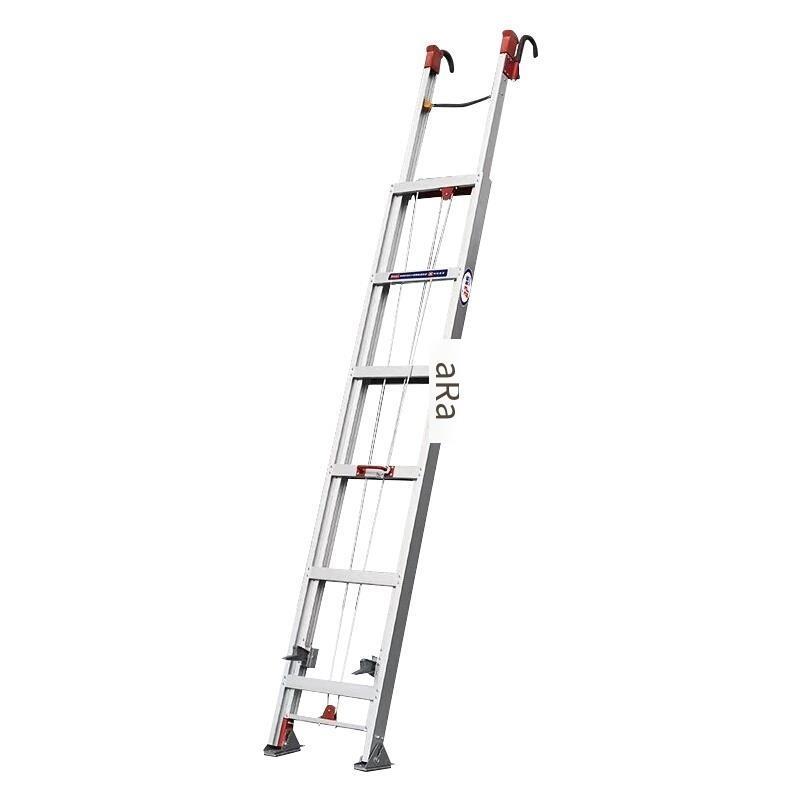 4m Single Side Hand Lift High-quality Ladder Aluminum Alloy Material Single Side Hand Lift Steps 14