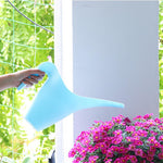 Long Spout Watering Pot Plastic Gardening Tools Watering Pot 1L Household Green Plant Potted Watering Pot Nordic Blue