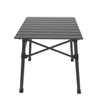 Outdoor Table And Chair Set Folding Aluminum Table Barbecue Picnic Table And Chair Balcony Stool Portable Camping Table And Chair 4 Chairs 1 Table