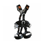 Safety Belt Black One Size Fits All Wider Half Body Harness for Mountaineering Fire Rescuing