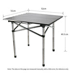 Folding Table And Chair Set Outdoor Courtyard Balcony Outdoor Table Portable Barbecue Advertising Table And Chair Five Piece Set Combination