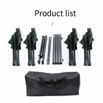 Folding Table And Chair Set Outdoor Courtyard Balcony Outdoor Table Portable Barbecue Advertising Table And Chair Five Piece Set Combination