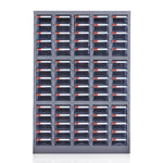 75 Transparent Parts Drawer Cabinet Without Door Floor Type Storage Screw Material Tool Component Cabinet Storage Cabinet Sample Cabinet