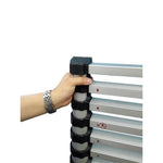 2.3m Aluminum Alloy Bamboo Ladder Telescopic Ladder Load-bearing 150kg