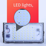 Led Low Voltage Projection Lamp Commercial Night Market Lamp Stall Lamp Battery Lamp Outdoor Emergency Marine Lamp Low Voltage 50w White Light