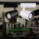 Led Rail Spotlight 10w 3000k 24 Degree Black