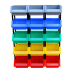 520 * 350 * 190 mm Modular Parts Box Thickened Inclined Plastic Box Material Box Components Box Screw Box Tool Box