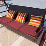 Outdoor Swing Chair Rocking Chair Garden Balcony Rattan Hanging Chair Swing Chair