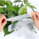 100 Pieces / Bags Disposable PE Gloves Transparent Food Catering Lobster Gloves Waterproof Protective Gloves