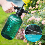Pressure Type Watering Flower Spray Bottle Small Watering Pot Atomizing Spray Bottle Watering Pot 1.5L Ink Green