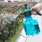 Pressure Type Watering Flower Spray Bottle Small Watering Pot Atomizing Spray Bottle Watering Pot 1.5L Ink Green
