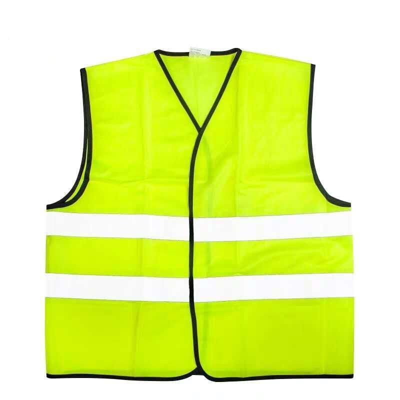 Safety Vest Yellow Reflective High Visibility Safety Vest Men & Women, Work, Cycling, Runner, Surveyor, Volunteer, Crossing Guard, Road