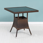 Balcony Tea Table And Chair Combination Leisure Tea Table Square One Table Four Chairs Square Table One Table Four Chairs