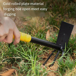 Watering Pot Small Shovel Hoe Toothed Rake Gardening Tools Flower Shovel Watering Pot Household Watering Flowers And Vegetables Potted Meat Flower Cultivation Planting Tool Dual Purpose Hoe 31cm