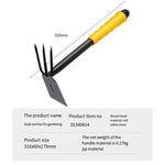 Watering Pot Small Shovel Hoe Toothed Rake Gardening Tools Flower Shovel Watering Pot Household Watering Flowers And Vegetables Potted Meat Flower Cultivation Planting Tool Dual Purpose Hoe 31cm