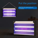 Mosquito Killing Lamp Household Mosquito Repellent Lamp Fly Killing Lamp Commercial Restaurant Hotel Farm Mosquito Killer Fly Artifact Electronic 20WP