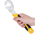 Universal Wrench Two Piece Quick Water Pipe Movable Multi-function Pipe Large Diameter Looped Household Tool Set Quick Opening