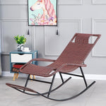 Rocking Chair Recliner Adult Balcony Home Leisure Lazy Rocking Chair Carefree Chair