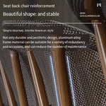 Outdoor Tables And Chairs Waterproof Sunscreen Chairs Courtyard Leisure Chairs Outdoor Terrace Iron Table Chairs Rattan Chairs 4 Chairs 1 Table