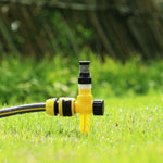 Adjustable 360 Degree Sprinkler Lawn Sprinkler Automatic Sprinkler Agricultural Land Scattering Sprinkler Scattering Sprinkler (With 4-tap)