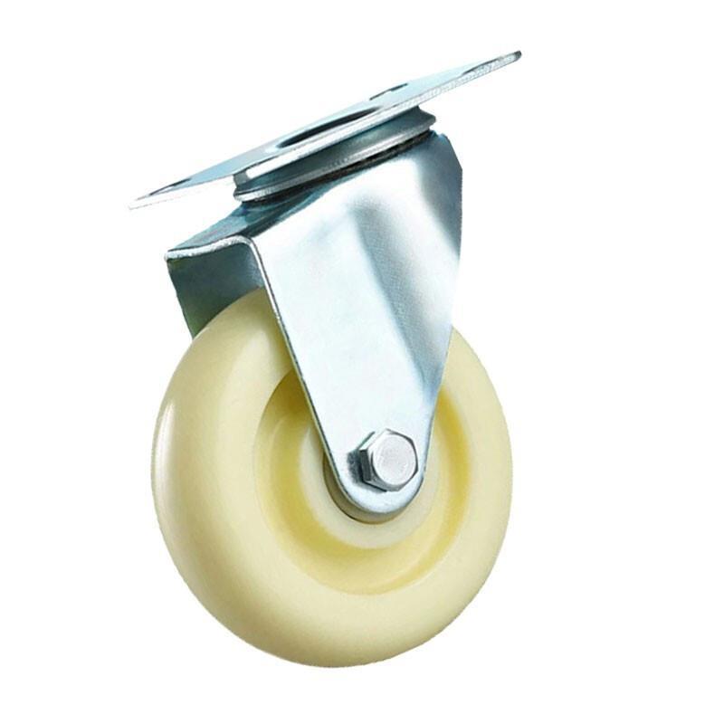 4 Inch Light Screw Universal Wheel Light Caster Wheel Nylon Wheel 10 Non-Slip Mute