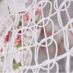 Balcony Hanging Chair Outdoor Dormitory Cradle Chair Leisure Hammock Adult Rocking Chair Lazy Sunshine Reclining Chair Bird's Nest Swing Single White