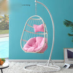 Net Red Hanging Chair Hanging Basket Rattan Chair Bedroom Swing Girl Single Family Indoor Balcony Hanging Orchid Chair Hammock Bassinet Chair