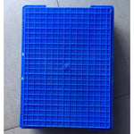 Turnover Box Reinforced Outer Diameter 380 * 260 * 25 mm Blue Large Capacity Safe And Reliable Wear-Resistant Non-Toxic And Tasteless