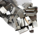 Steel Belt Packing Buckle Iron Sheet Packing Buckle Roast Blue Steel Belt Matching Buckle Steel Belt Buckle Rigid Buckle