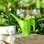 Gardening Watering Pot Watering Pot Household Watering Pot For Flowers And Vegetables Indoor Thickened Plastic Long Mouth Pot Flower Raising Tool 1.2L Pink