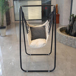 Hanging Basket Rattan Chair Household Swing Support Net Red Hanging Chair Toy Courtyard Coax Baby Hammock Baby Single Cradle Indoor Candy Color