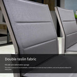 Outdoor Tables And Chairs Courtyard Telescopic Table Villa Garden Plastic Wood Modern Simple Leisure Combination Terrace Dining Table Diatelin Armless Aluminum Alloy Chair 2