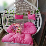 Double Cradle Rattan Chair Lazy Rocking Indoor Household Hanging Orchid Outdoor Balcony Swing A87 Single White Armless (thin Rattan)