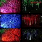 LED Solar Underwater Lamp Underwater Fish Pond Lamp Colorful Landscape Lamp Courtyard Lamp Colorful Lamp Waterproof Waterscape Lamp Fountain Spotlight