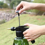 Watering Pot Watering Spray Bottle Horticultural Household Watering Kettle Pressure Sprayer Pressure Watering Kettle Small Water Spray Kettle 1L Rose Red