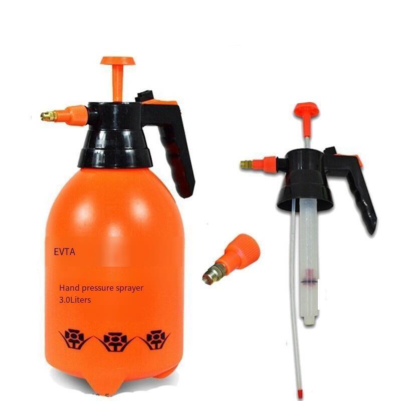 Air Pressure Watering Pot 2L Watering Pot Horticultural Tools Pressure Sprayer Sprinkling Pot Double Wash Car Watering Pot Thickening 2 Liters