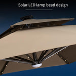 Outdoor Sunshade Big Sunshade Courtyard Garden Balcony Sunshade Square Roman Umbrella Stall Fishing Beach Table And Chair Solar 2.5m S