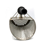 Sand Scoop Stainless Steel Sand Shovel Metal Detecting Fast Sifting Tool Gold Silver Hunting Tool with Hexagonal Hole For Metal Detector