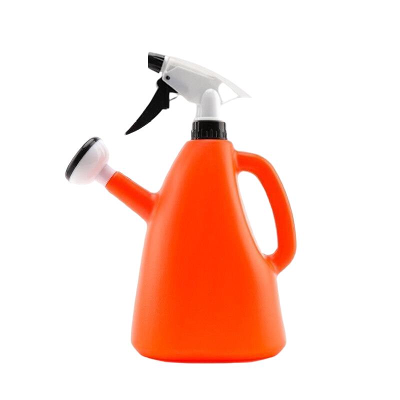Small Orange Spray Dual-purpose Watering Pot Watering Kettle Multi Function Sprinkler Watering Pot Spray Bottle Watering Pot Watering Indoor Household Gardening Disinfection Thickening