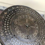 Outdoor Aluminum Table And Chair Courtyard Outdoor Courtyard Barbecue Balcony Furniture Terrace Villa Round Square Long Leisure Iron With 100 Round Table