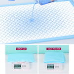 Pet Training Pads Disposable Pee Pad for Dog Puppy Cat Rabbits Pets, Quick Drying No Leaking Super Absorbent 45x33 cm S - 100 Pieces/Pack, Blue