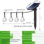 Solar Energy Color Lamp Flashing Lamp String Outdoor Courtyard Creative Sky Full Star Decorative Lamp Villa Garden Outdoor Waterproof Atmosphere Lamp