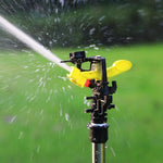 Horticultural Sprinkler Controllable Insertion Triangle Bracket 360 Degree Garden Lawn Vegetable Agricultural Rocker Irrigation Sprinkler Equipment