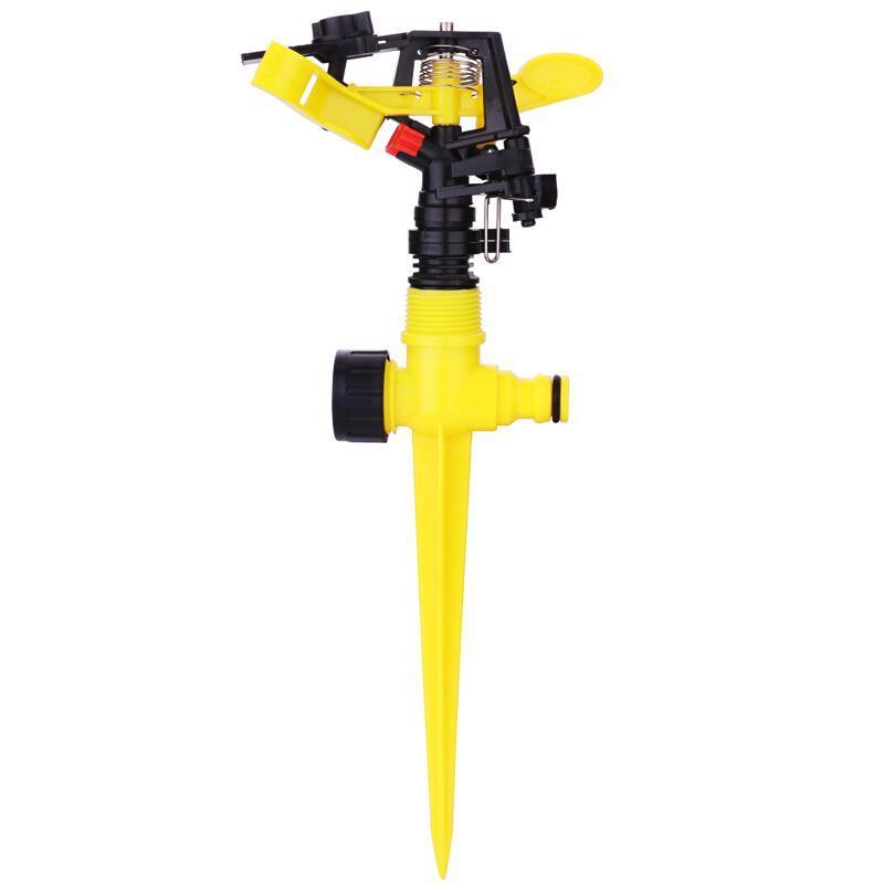 Horticultural Sprinkler Controllable Insertion Triangle Bracket 360 Degree Garden Lawn Vegetable Agricultural Rocker Irrigation Sprinkler Equipment