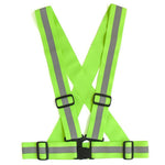 6 Pieces Reflective Strap Elastic Strap Reflective Strap Elastic Reflective Vest Night Riding Reflective Vest Easy To Carry Fluorescent