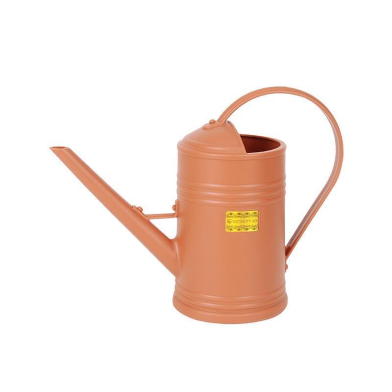 Gardening Tools Simple Flower And Grass Watering Pot Resin Plastic Watering Pot Large Capacity Gardening Watering Pot Alice Brown No Nozzle 1.5L